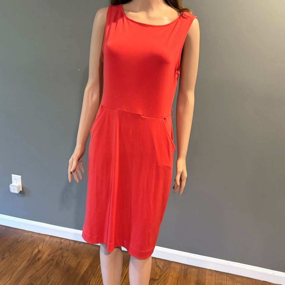 VINTAGE Women’s Size 6 Banana Republic Vibrant Red Dress